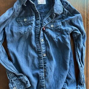 Levi's Classic Blue Denim Shirt